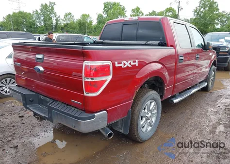 2013 Ford F-150 Xlt from USA, damaged, VIN 1FTFW1EF3DFD32402